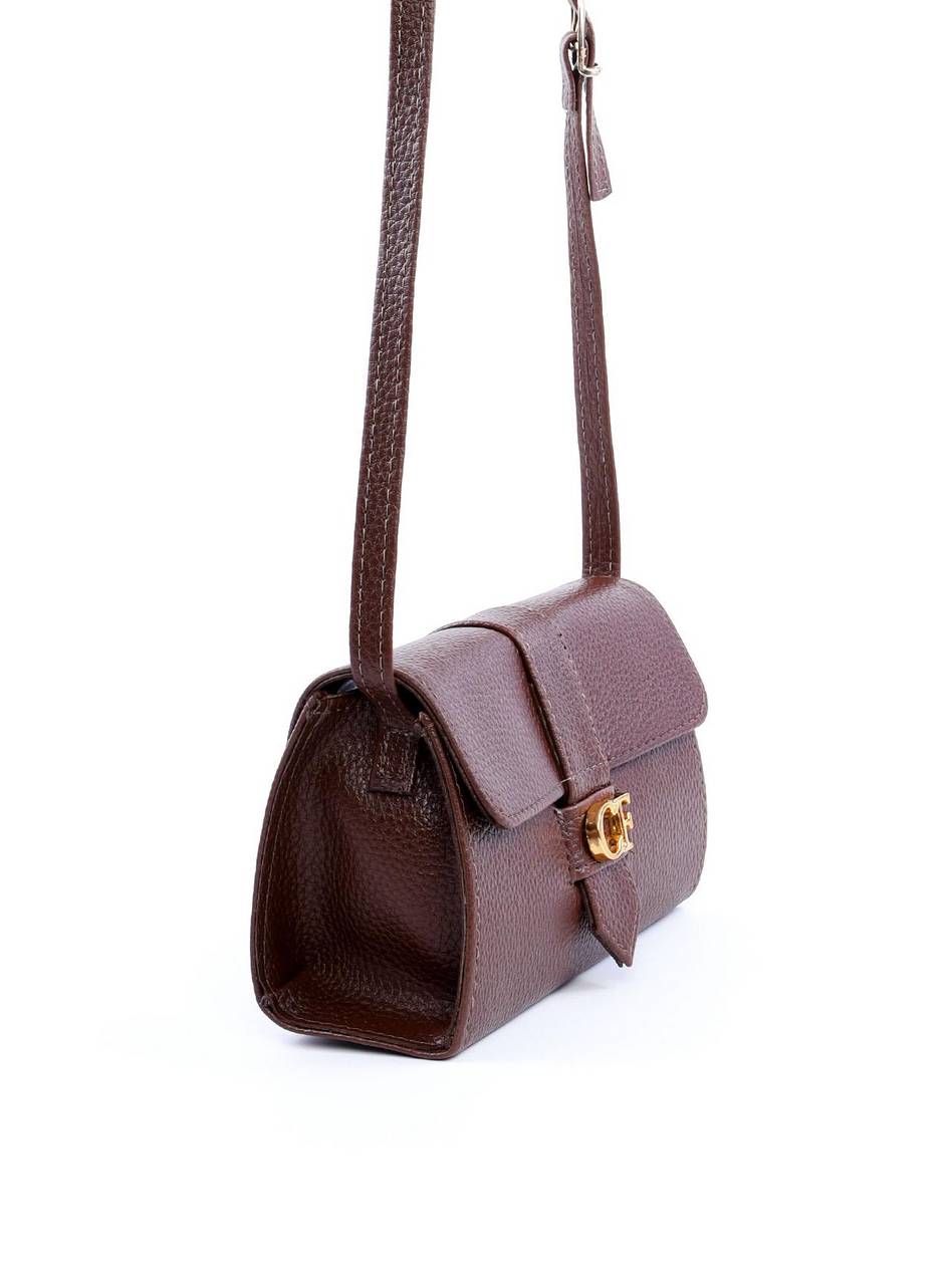 Bolsa Satchel Transversal Retangular - Cacau BSI-6074 - CA