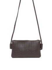 Bolsa Clutch Tiracolo com Bolso Frontal - Diversa BSI-6002 - DV