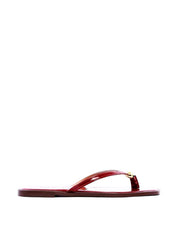 Rasteira de Dedo com Tiras Finas e Esferas - Vermelha SDI-11973 - VE