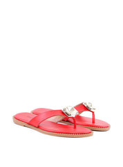 Rasteira de Dedo com Enfeite - Vermelha SDI-11934 - VE