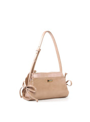 Bolsa Baguete Pequena com Detalhe de Laço BSI-6521 - NU