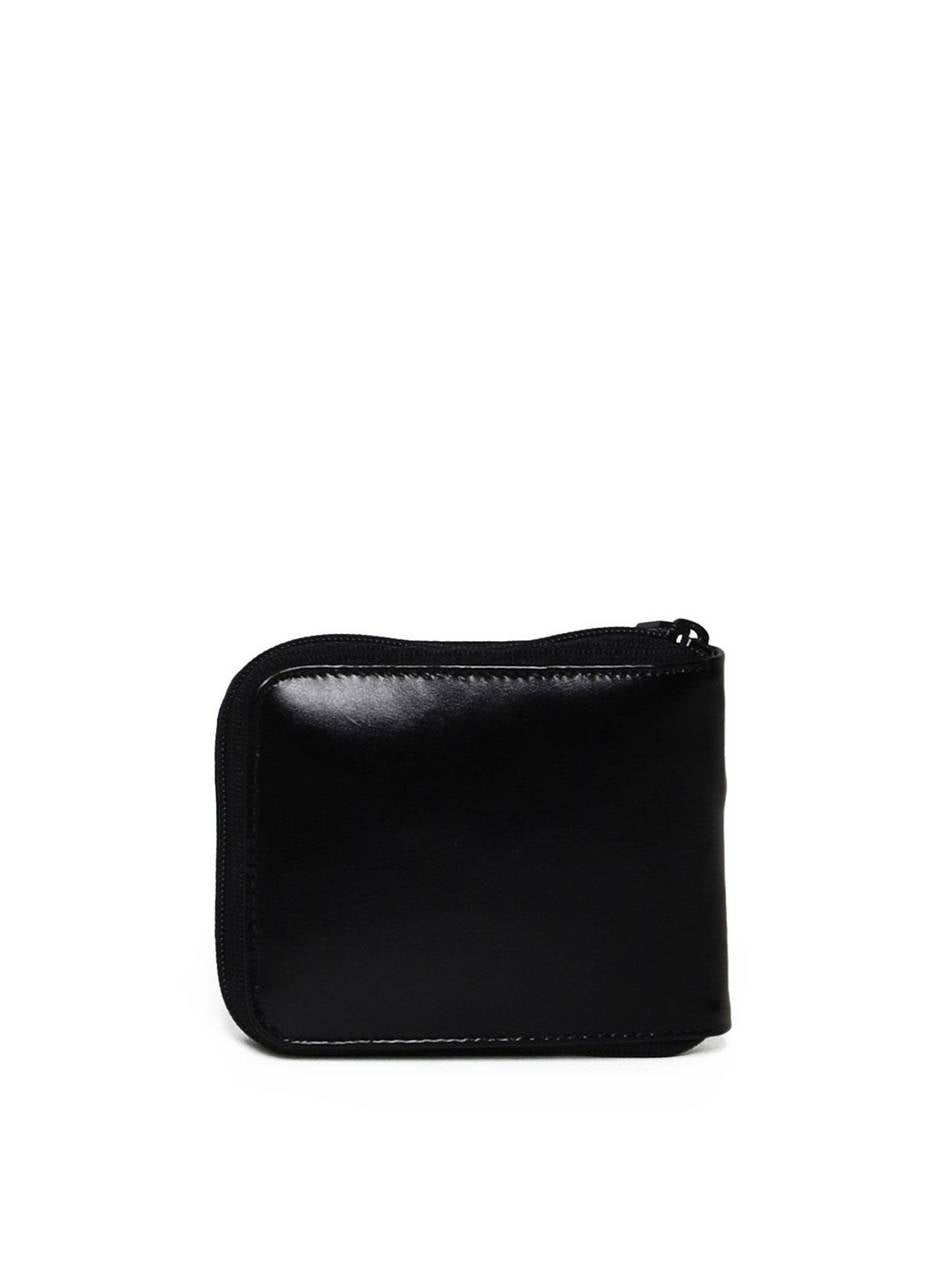 Carteira Masculina Clássica com Zipper e Porta Cartão Removível - Preta CAI-969 - PR