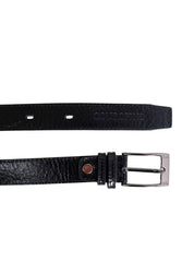 Cinto Masculino Social Costura Couro Preta CTI-932 - PR