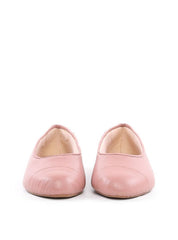 Sapatilha de Bico Redondo com Costura - Nude SDI-12123 - NU