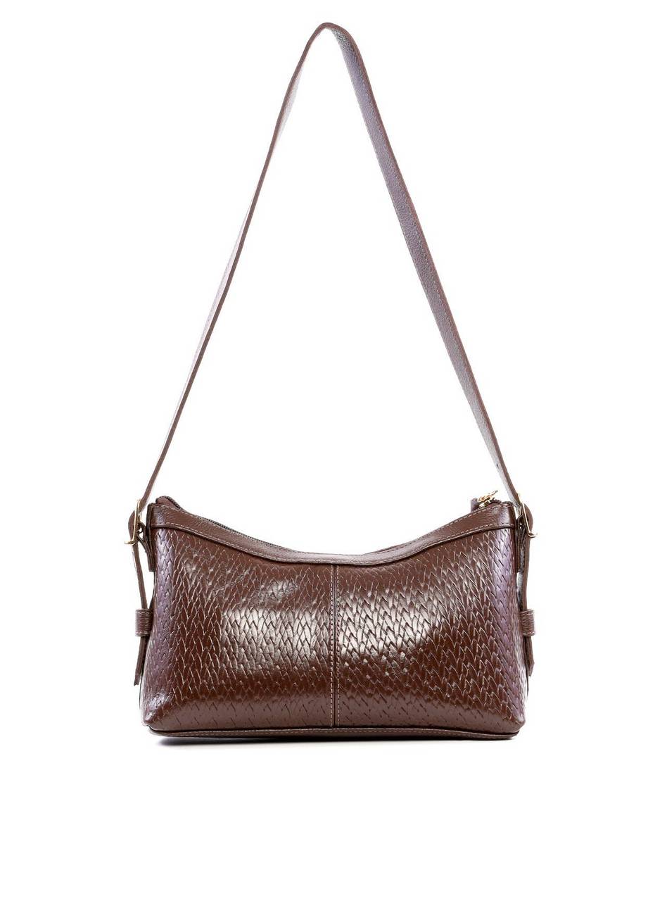 Bolsa Baguette com Alça Dupla - Cacau BSI-6250 - CA