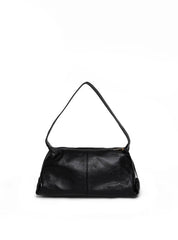 Bolsa Hobo Alça de Ombro Costura Central - Preta BSI-5969 - PR