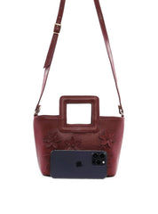Bolsa Tote Média com Aplicação de Flores BSI-6487 - VI