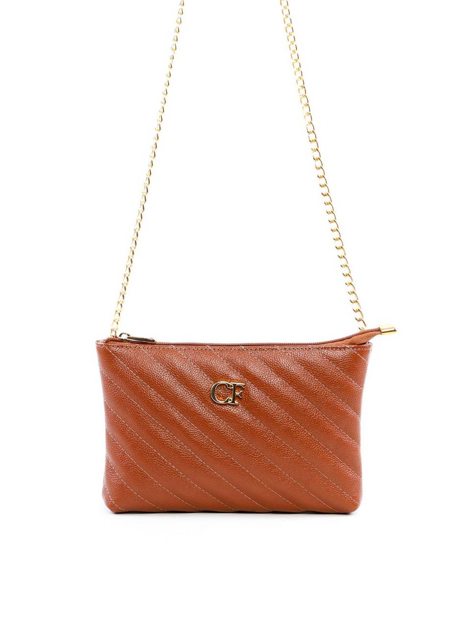 Bolsa Clutch em Matelassê com Alça de Corrente - Castor BSI-6270 - CS