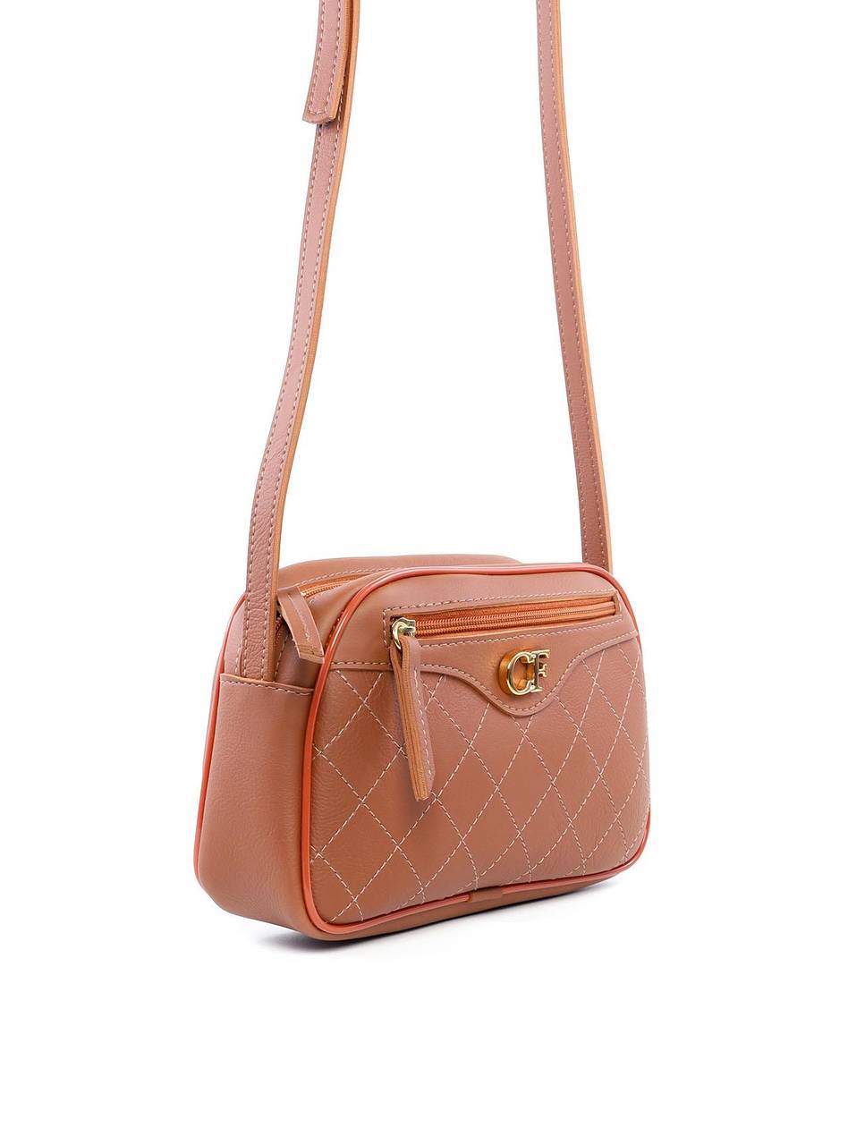 Bolsa Bag Transversal com Bolso Frontal - Castor BSI-6190 - CS