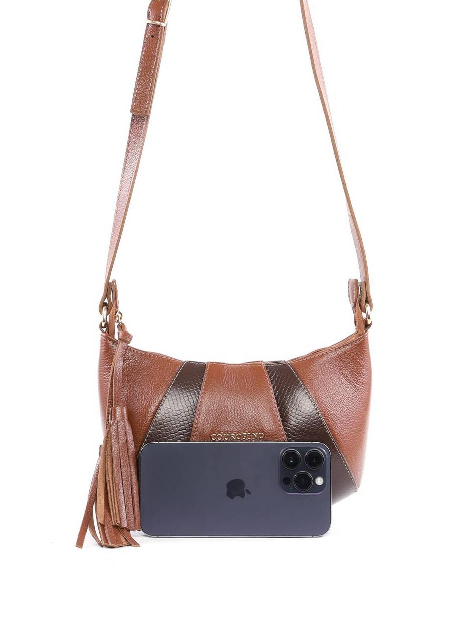 Bolsa Transversal Arredondada Retalhos - Castor BSI-6403 - CS