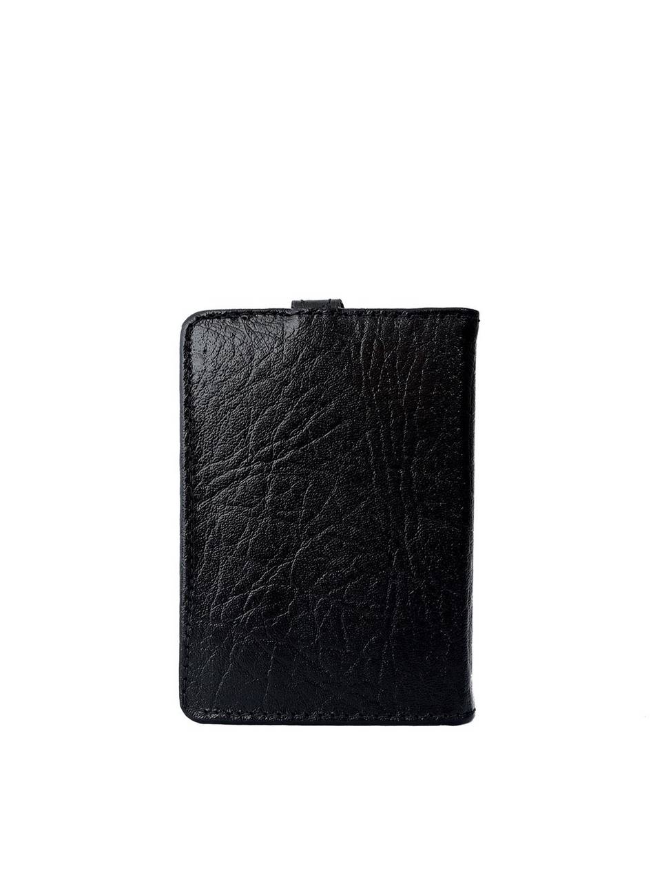 Porta Documento Masculino Abotoadura Dentro Preta PDI-009 - PR