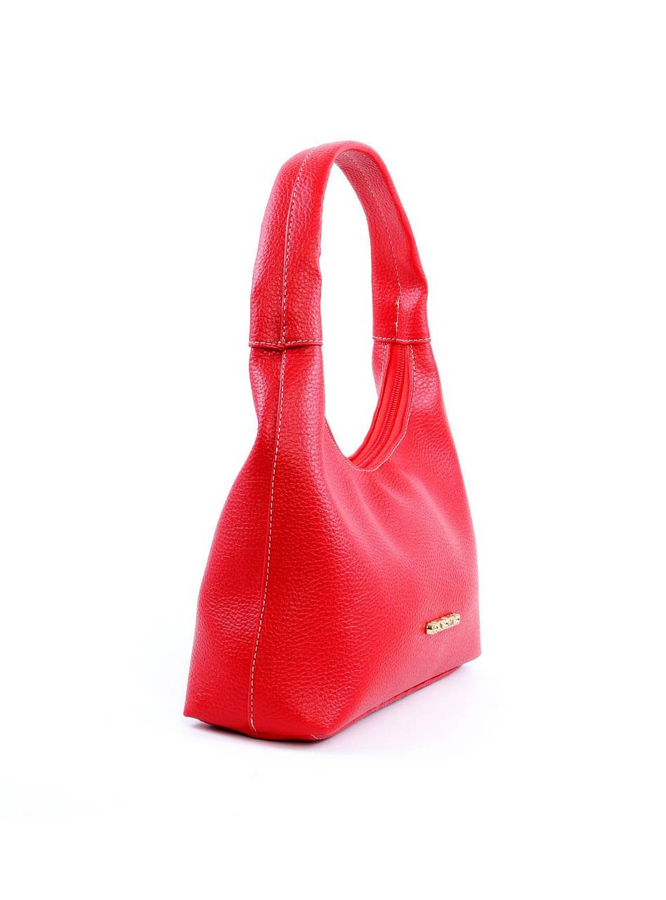 Bolsa Hobo com Alça de Ombro Meia Lua - Vermelha BSI-6024 - VE