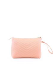 Bolsa Clutch com Detalhe de Costura - Nude BSI-6317 - NU
