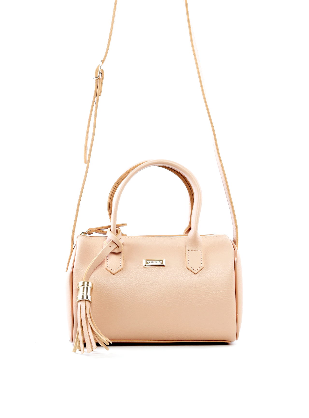 Bolsa Baú Transversal com Barbicalho Cacau  BSI-5996 - NU