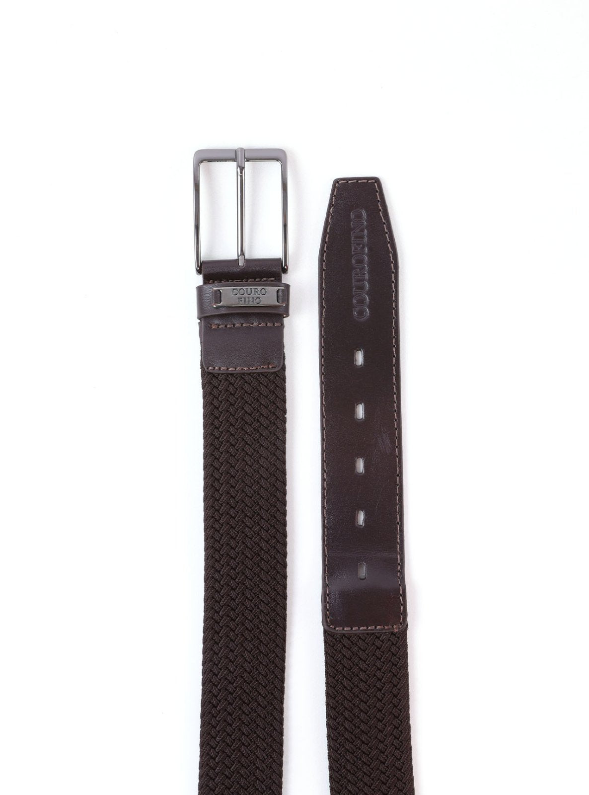 Cinto Masculino Largo Trançado com Ponteira CTI-1012 - CA