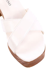 Sandália Meia Pata Clog com Tiras Cruzadas SDI-12221 - FE