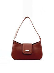 Bolsa Baguete com Lingueta Larga - Cacau BSI-6175 - CA