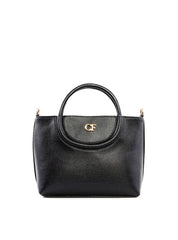 Bolsa Tote Transversal com Alça Redonda - Preta BSI-6450 - PR