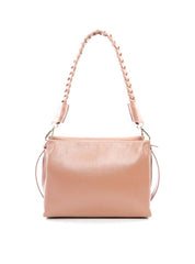 Bolsa Tote com Alça Trançada de Mão - Nude BSI-6078 - NU