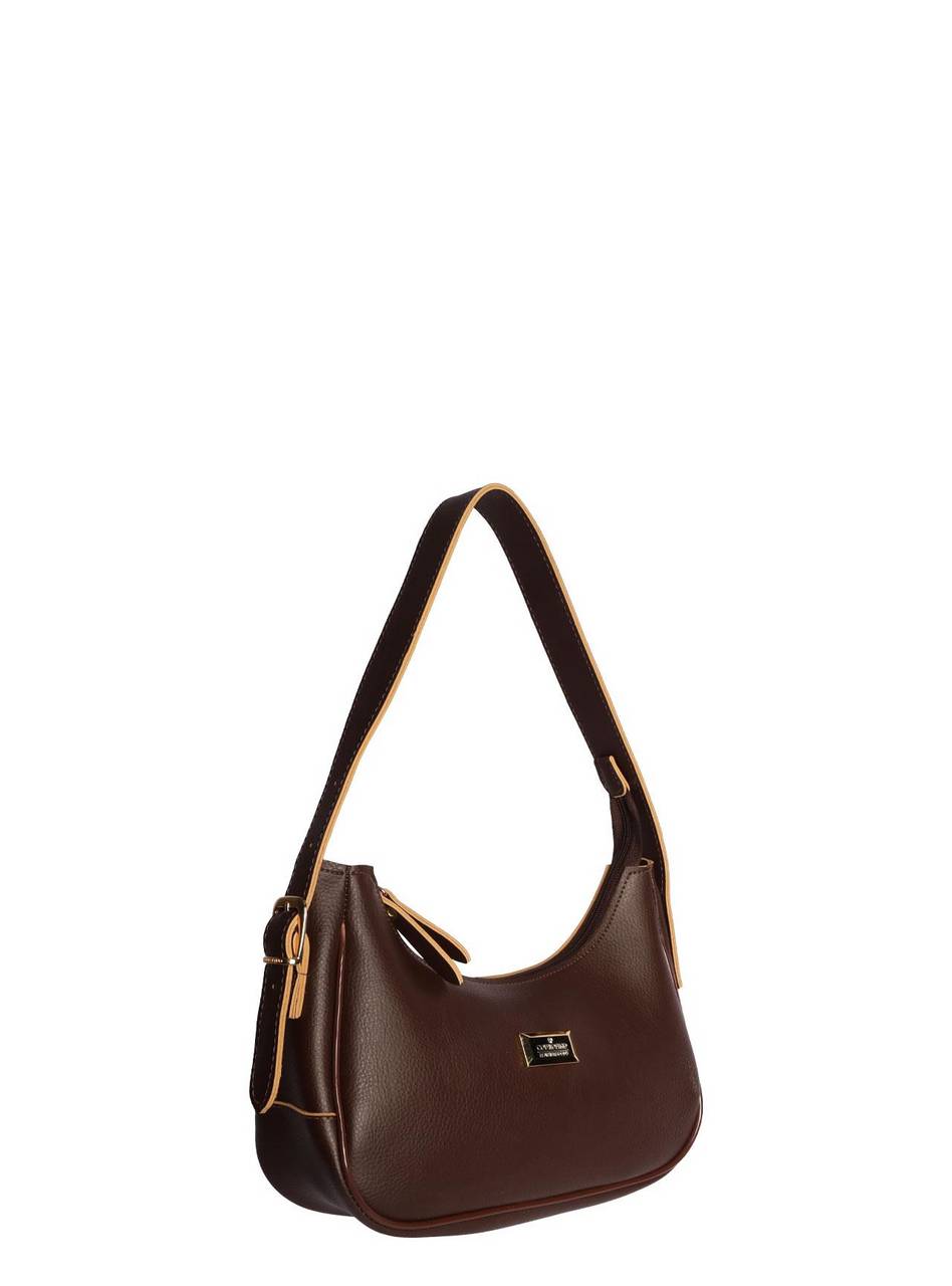 Bolsa Hobo Tiracolo Ombro Cacau BSI-5770 - CA