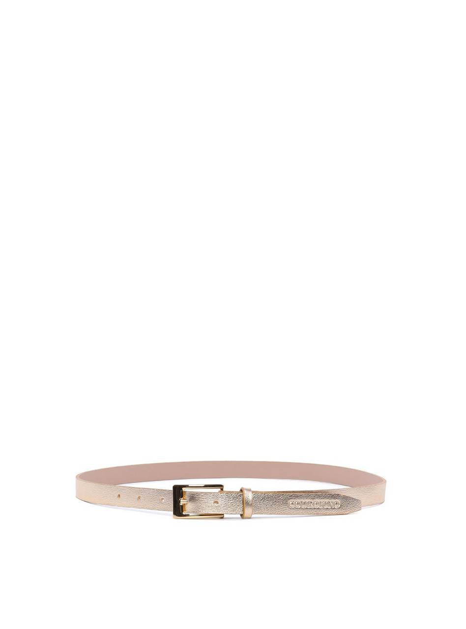 Cinto Feminino Fivela Retangular Ouro CTI-939 - AU