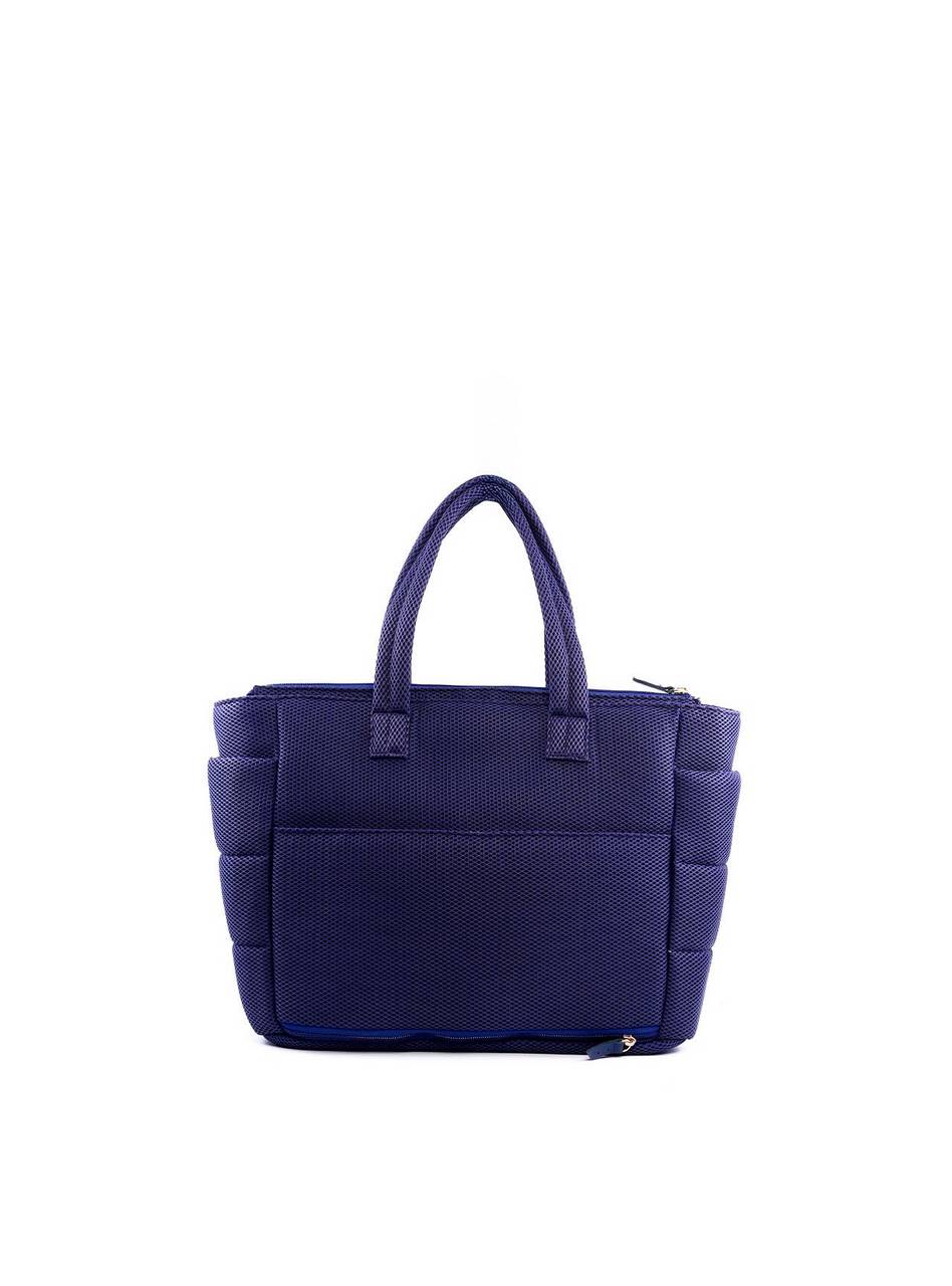 Bolsa Shopper de Tela com Bolsos - Azul BSI-6252 - AZ