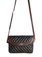 Bolsa Carteira Transversal Couro Preta BSI-5789 - PR
