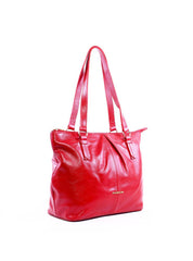 Bolsa Shopper com Drapeado - Vermelha BSI-6349 - VE