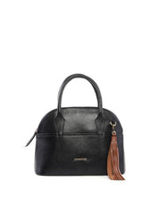 Bolsa Tote Arredondada com Barbicacho - Preta BSI-6419 - PR