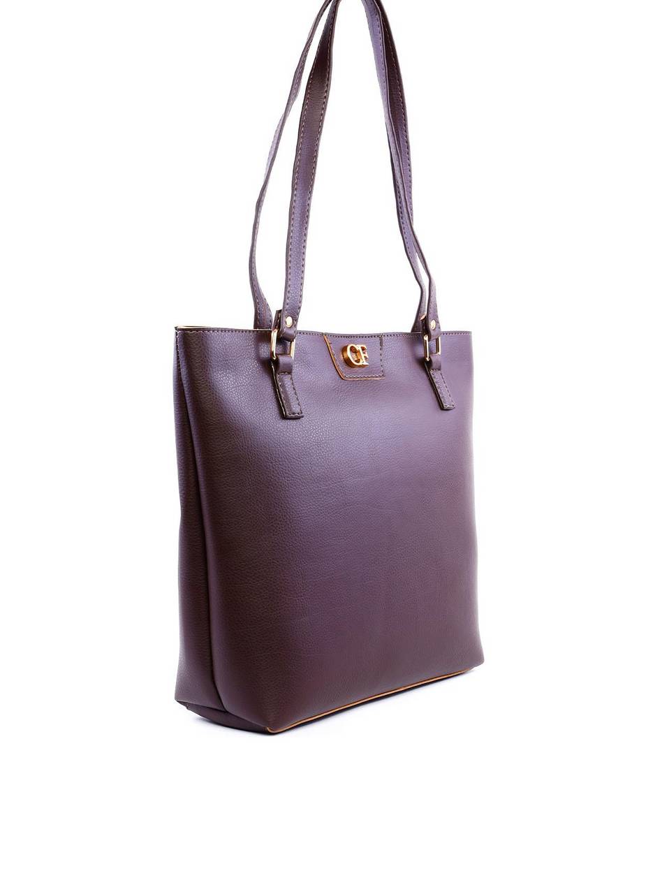 Bolsa Shopper Quadrada Tiracolo - Cacau BSI-6257 - CA