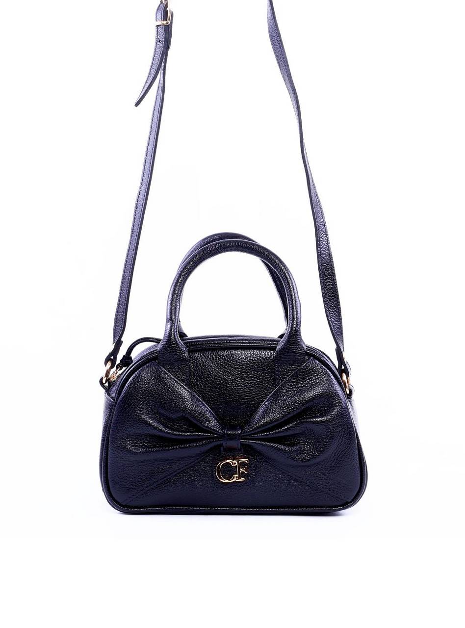 Bolsa Karol Tote Detalhe Laço - Preta BSI-6320 - PR