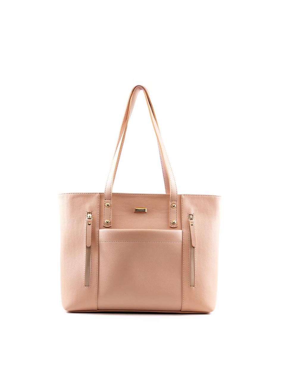 Bolsa Shopper Grande com Três Bolsos Frontais BSI-6495 - NU