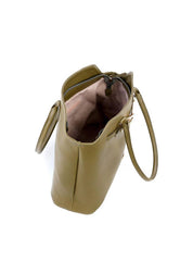Bolsa com Detalhe de Cinto e Ilhós Frontal - Verde BSI-6187 - VD