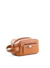 Necessaire Masculina Alça Ziper Couro Castor NSI-123 - CS