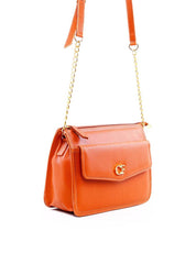 Bolsa Tote Transversal com Corrente - Cacau BSI-6276 - CA