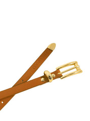Cinto Casual Feminino Couro Laranja CTI-929 - LR