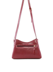 Bolsa Tote Pequena com Cordão - Vinho BSI-6469 - VI