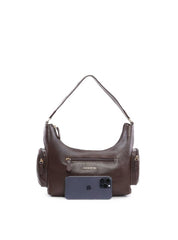 Bolsa Tote Média Multipocket - Cacau BSI-6414 - CA