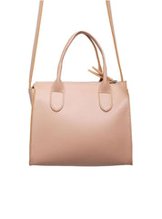 Bolsa Feminina Tote Transversal Sintético Nude BSI-5819 - NU