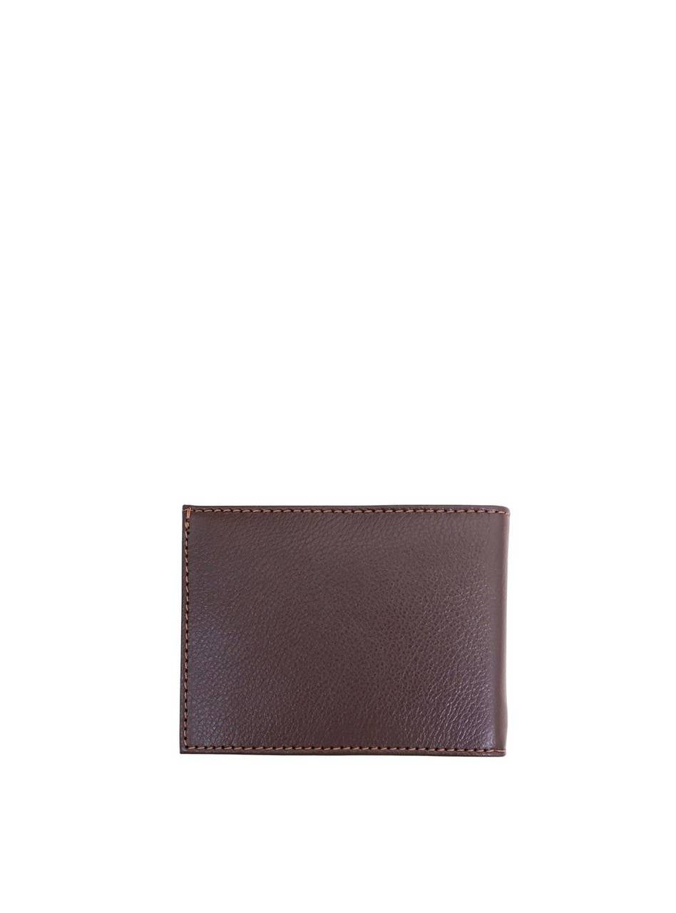 Carteira Masculina Slim Couro Media Porta Cartão Cacau CAI-876 - CA