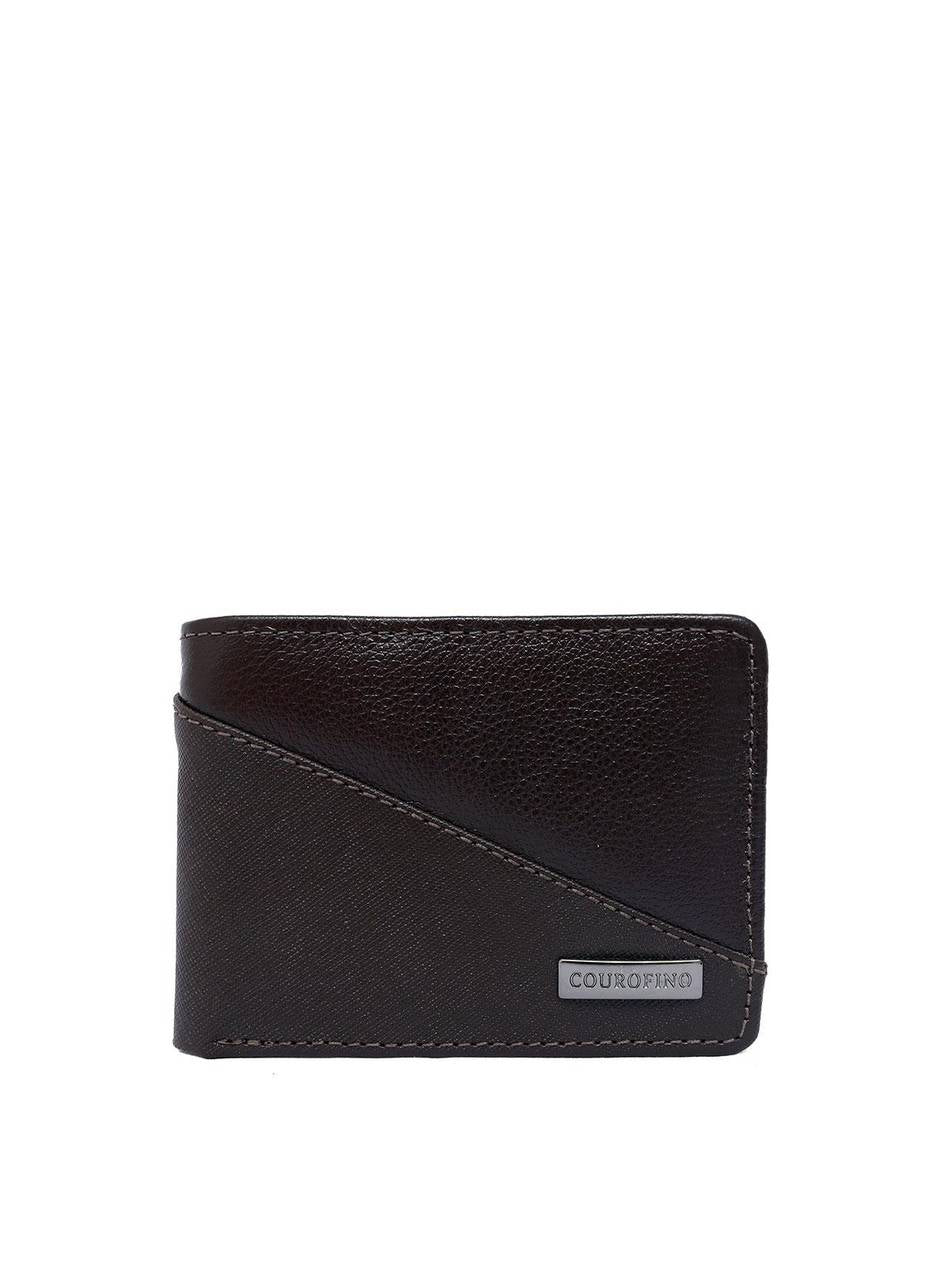 Carteira Masculina Clássica Couro Aberta 2 Porta Cartão Cacau CAI-178 - CA
