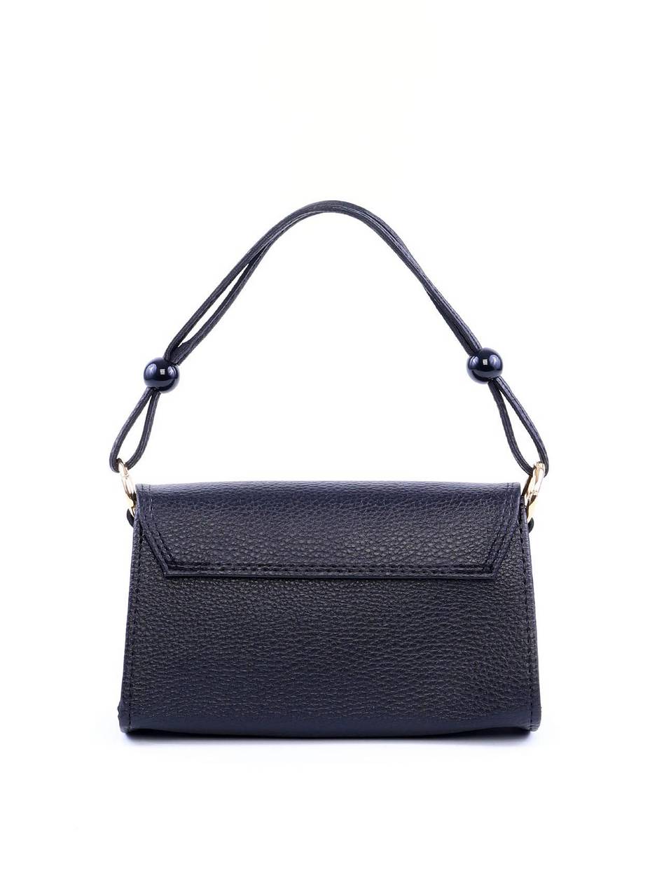 Bolsa Satchel Retangular com Alça Dupla - Preta BSI-6043 - PR