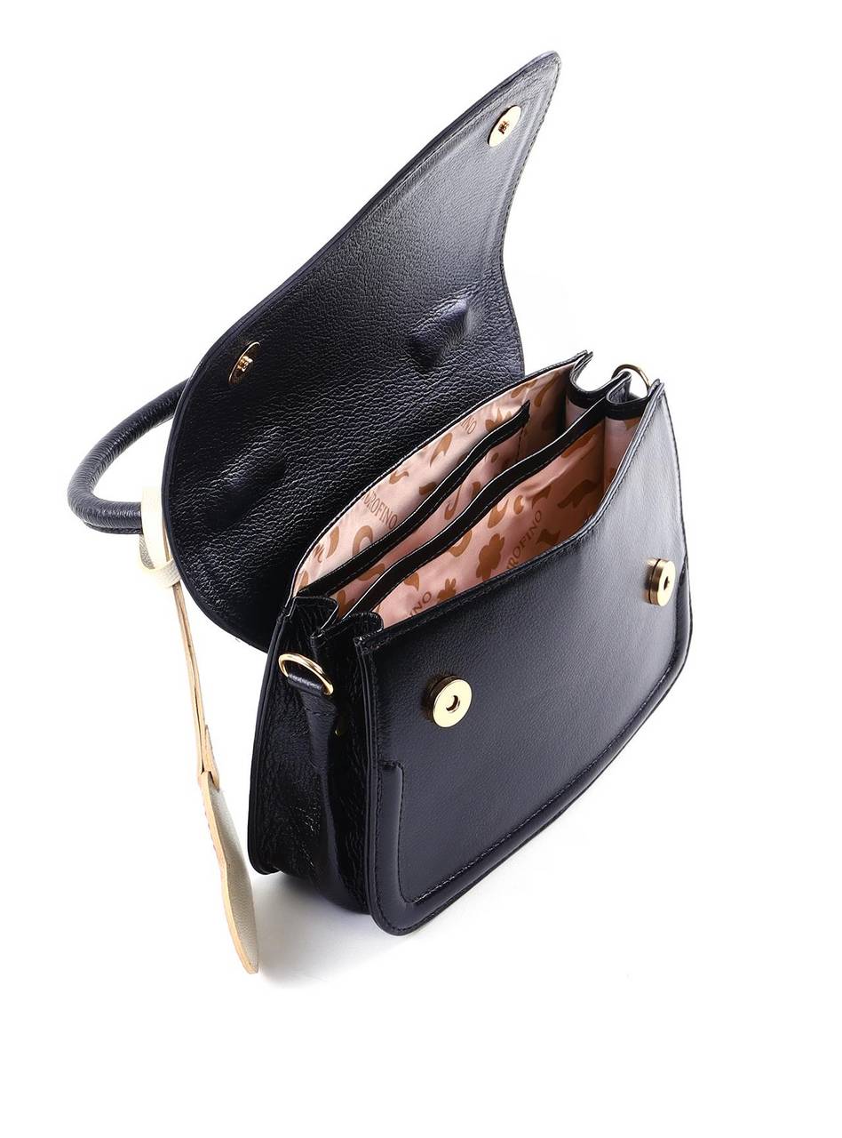 Bolsa Satchel Média com Charm de Coração - Preta BSI-6388 - PR