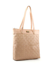 Bolsa Shopper Tiracolo com Tressê e Esferas nas Alças BSI-6553 - NU