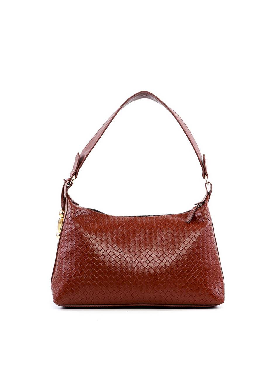 Bolsa Hobo Transversal com Barbicacho - Cacau BSI-6228 - CA