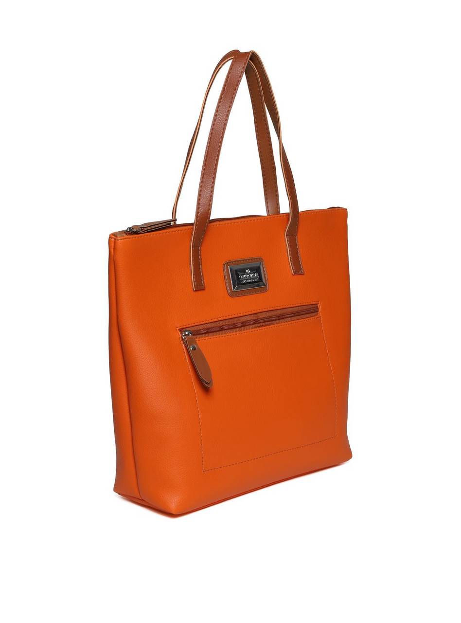 Bolsa Shopper Tiracolo Grande - Laranja BSI-5403 - LR