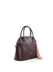 Bolsa Tote Arredondada com Barbicacho - Cacau BSI-6419 - CA