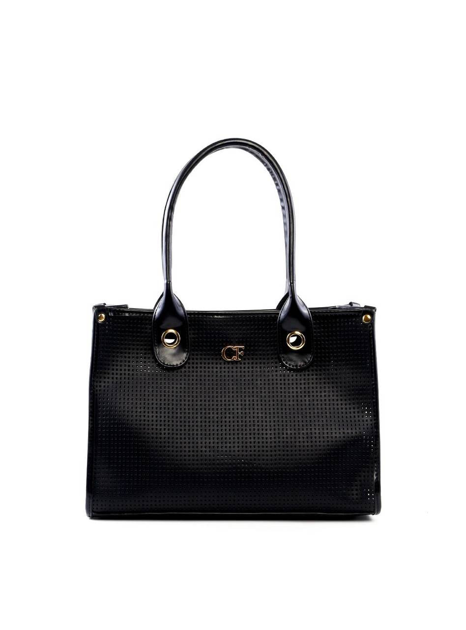 Bolsa Tote Praia Tela - Preta BSI-6438 - PR