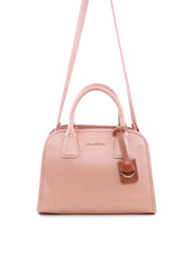 Bolsa Tote de Mão Alça Dupla e Charm - Nude BSI-6124 - NU