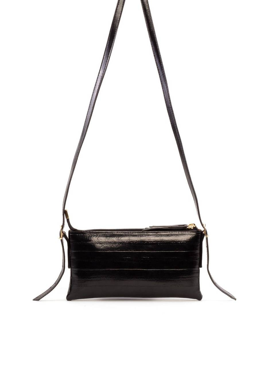 Box Bag - Caixa com Bolsa Transversal Pequena - Preta BSI-6384 - PR